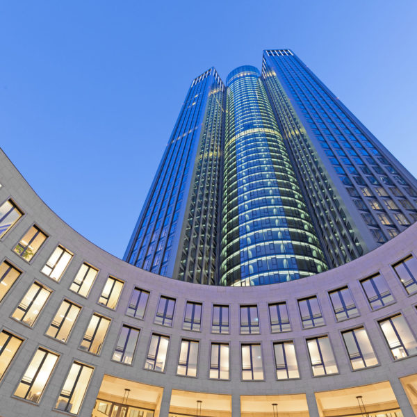 Construction Management Bürohochhaus Tower 185, Frankfurt. Realisierungszeitraum: 2008 – 2011